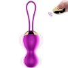 Vibrating Silicone Kegel Balls USB 7 Function- wibrujące kulki gejszy (fioletowe) Vibrating Silicone Kegel Balls USB 7 Function- wibrujące kulki gejszy (fioletowe)